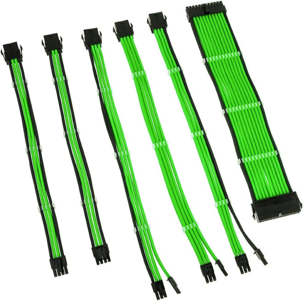 Kolink Core Adept Braided Cable Extension Kit - Vert