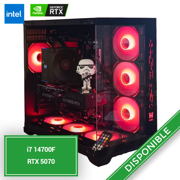 [Disponible] PC StormTrooper Noir I7 RTX5070