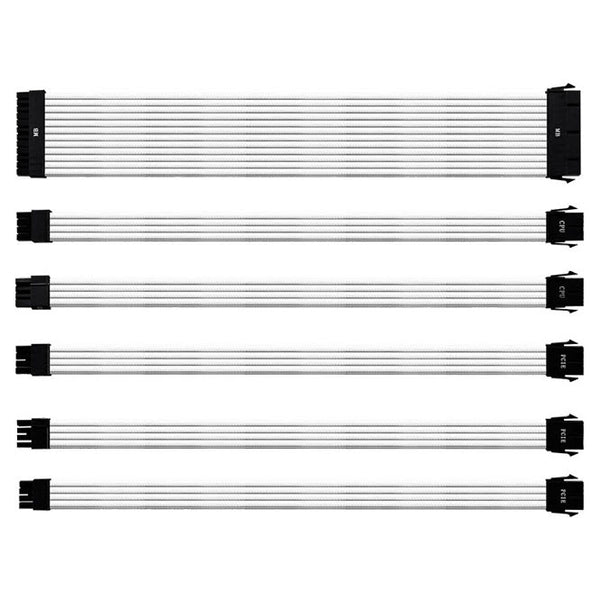 Kit câbles tressés (Blanc) CMA-NEST16XXWT1-GL
